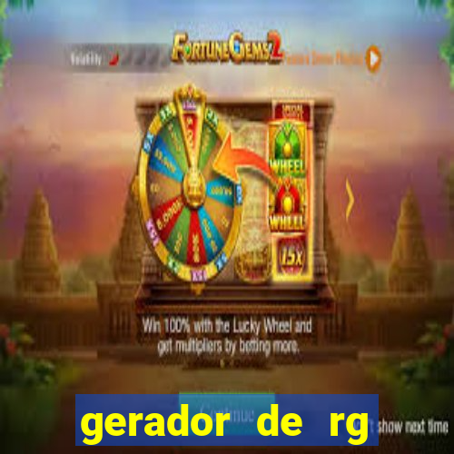 gerador de rg frente e verso