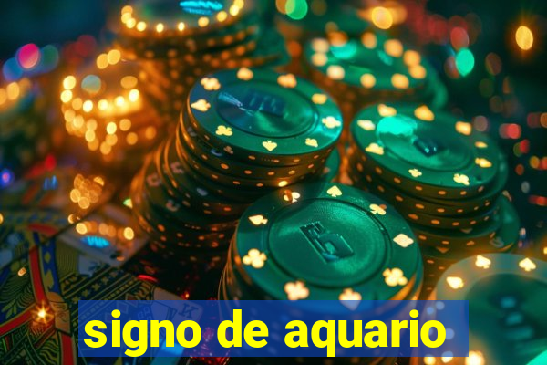 signo de aquario