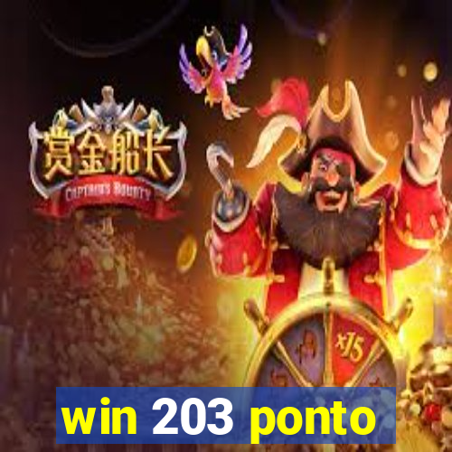 win 203 ponto