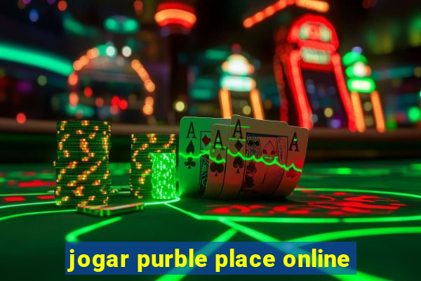 jogar purble place online