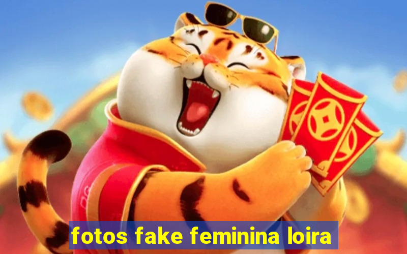 fotos fake feminina loira