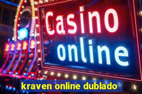 kraven online dublado