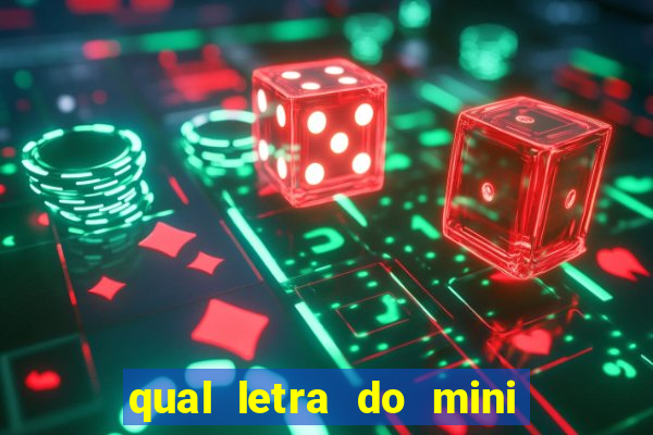 qual letra do mini dolar hoje