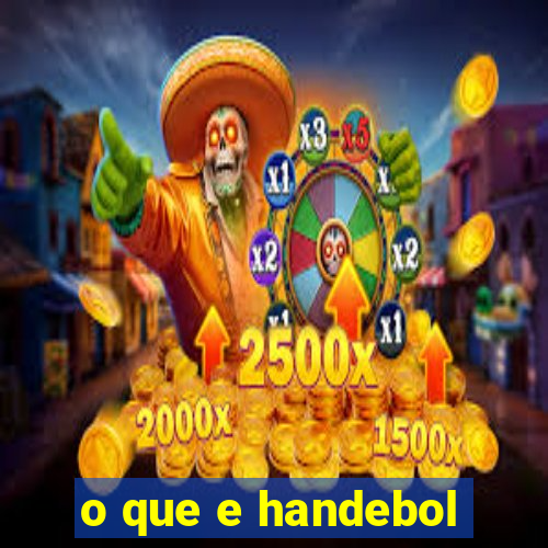 o que e handebol