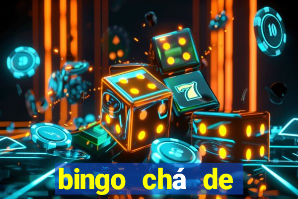 bingo chá de bebê excel