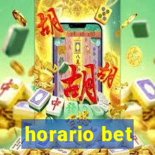 horario bet