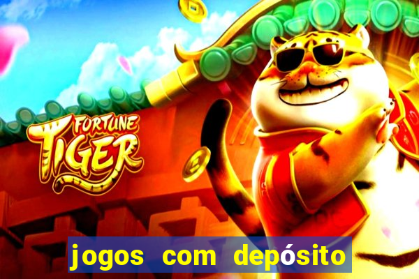 jogos com depósito de 50 centavos