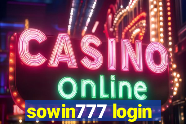 sowin777 login