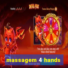 massagem 4 hands