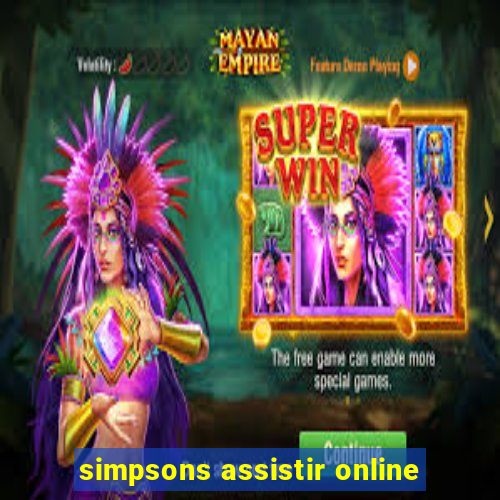 simpsons assistir online