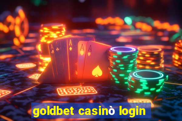 goldbet casinò login