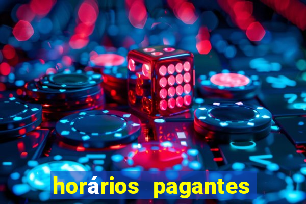 horários pagantes fortune tiger madrugada