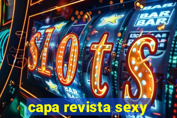 capa revista sexy