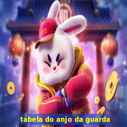 tabela do anjo da guarda