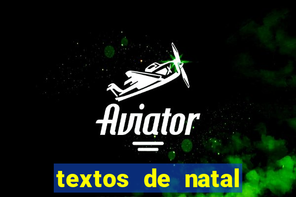 textos de natal para leitura