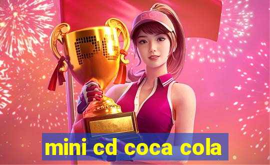 mini cd coca cola