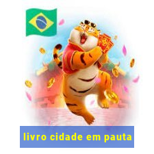 livro cidade em pauta