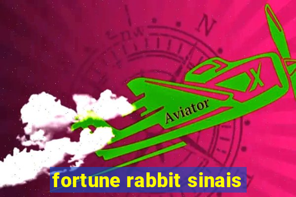 fortune rabbit sinais