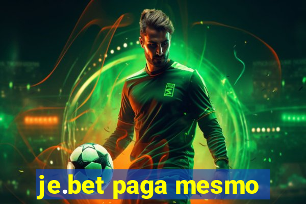 je.bet paga mesmo