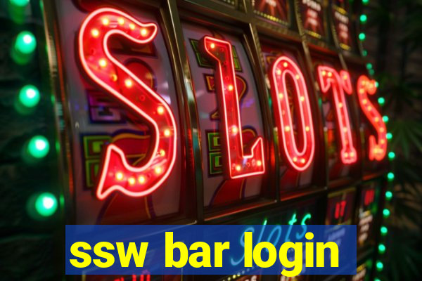 ssw bar login