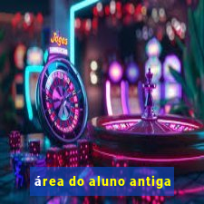 área do aluno antiga
