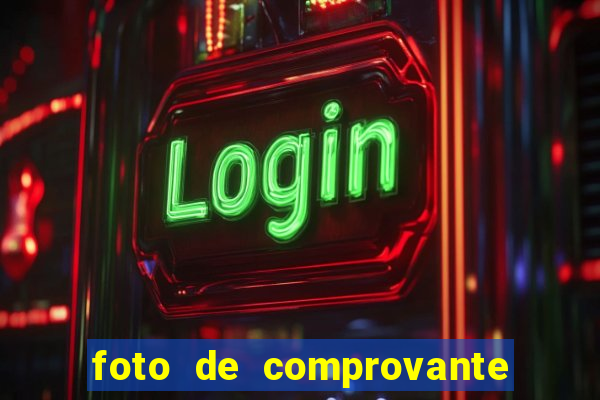 foto de comprovante de pix falso