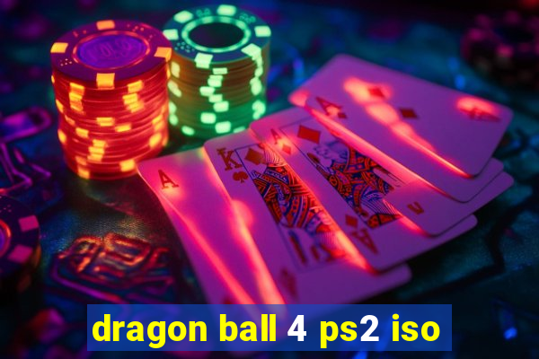 dragon ball 4 ps2 iso