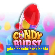 gdae concluintes bahia