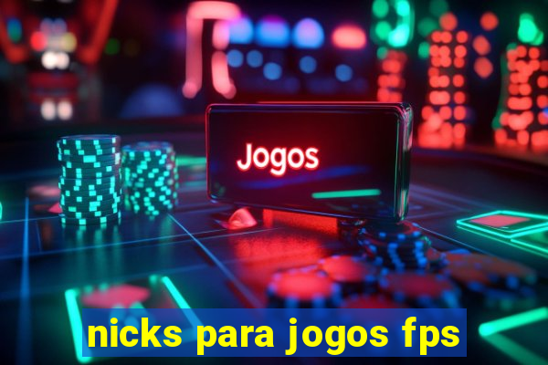 nicks para jogos fps