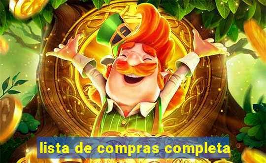 lista de compras completa