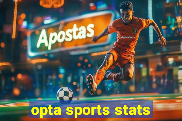 opta sports stats