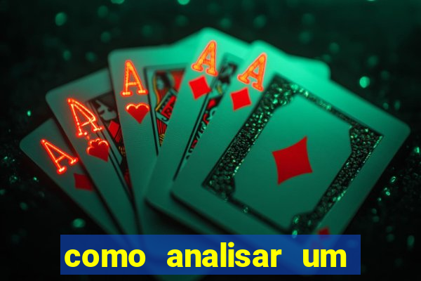 como analisar um jogo de futebol para apostar