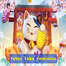 fotos fake feminina no espelho