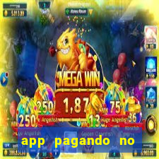 app pagando no cadastro via pix