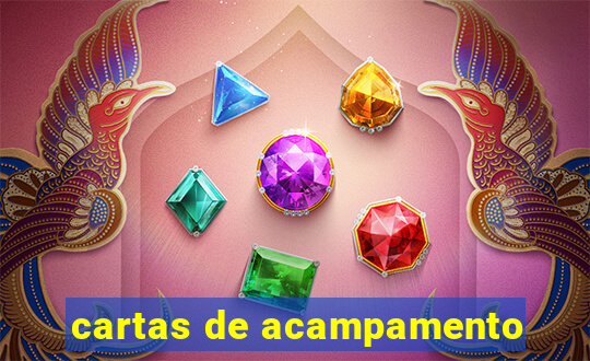 cartas de acampamento