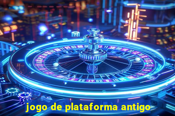 jogo de plataforma antigo