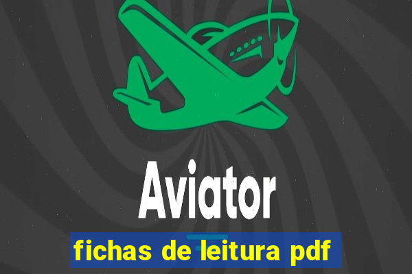 fichas de leitura pdf