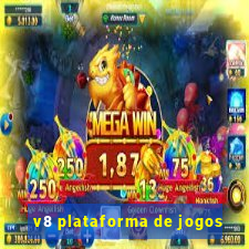 v8 plataforma de jogos