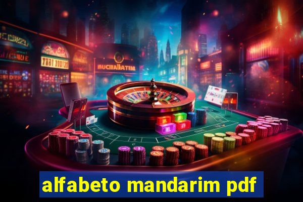 alfabeto mandarim pdf
