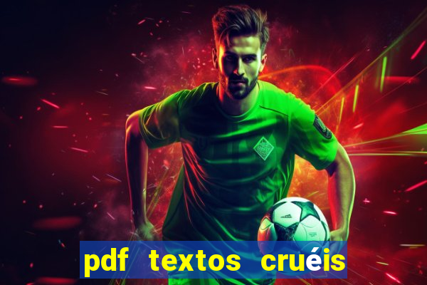 pdf textos cruéis demais para serem lidos rapidamente