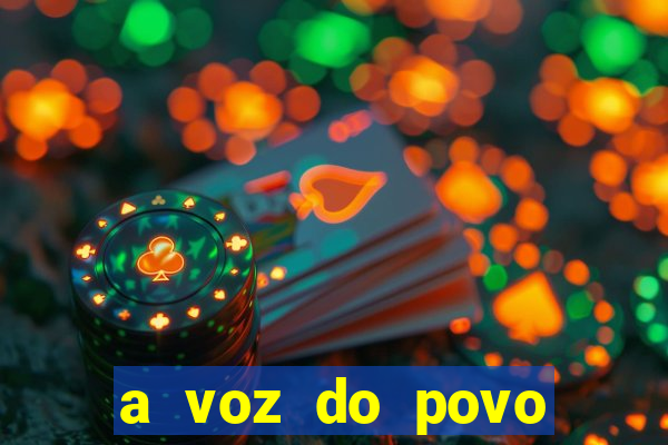 a voz do povo santa luzia