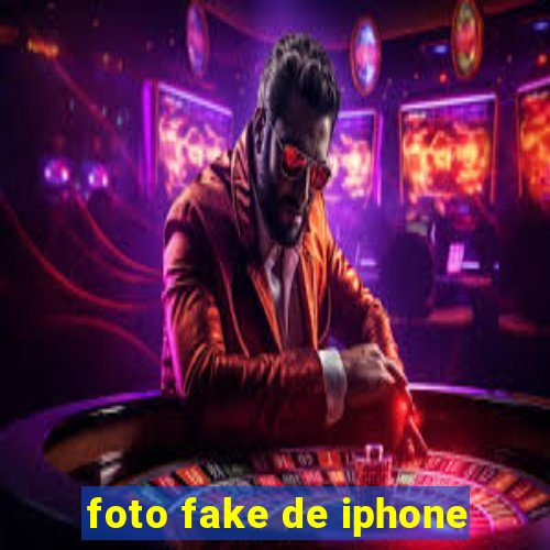 foto fake de iphone