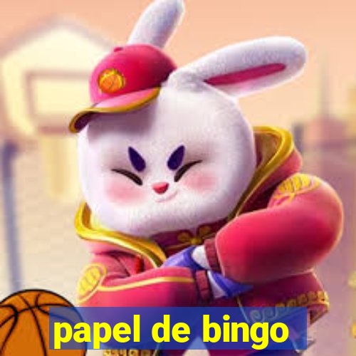 papel de bingo
