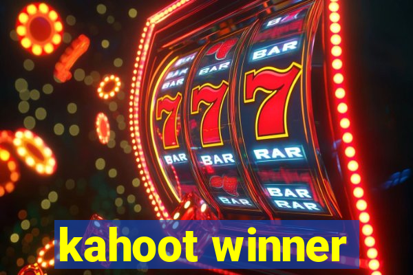 kahoot winner