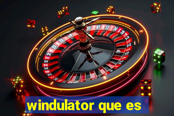 windulator que es