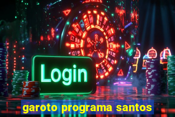 garoto programa santos