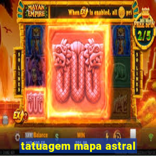 tatuagem mapa astral