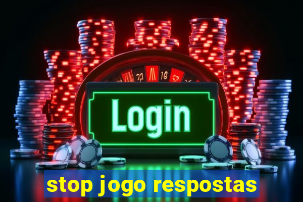 stop jogo respostas