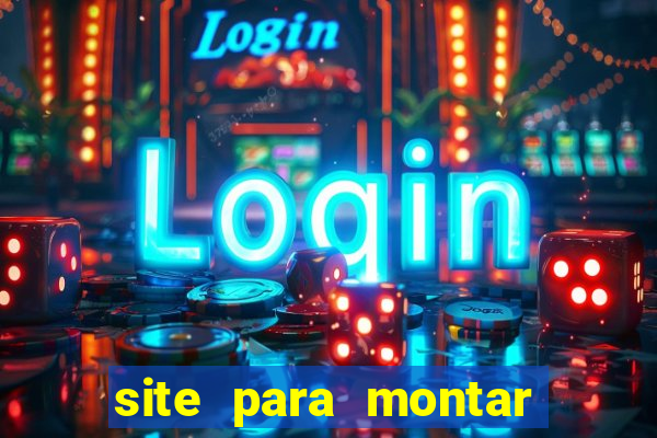 site para montar time de futebol