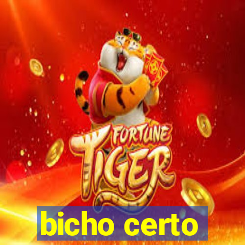 bicho certo